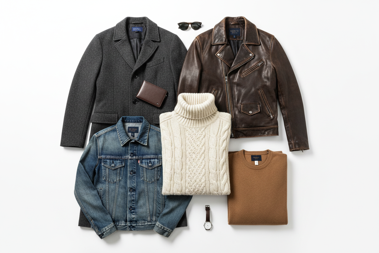 Men's Coats, Jackets, & Sweaters