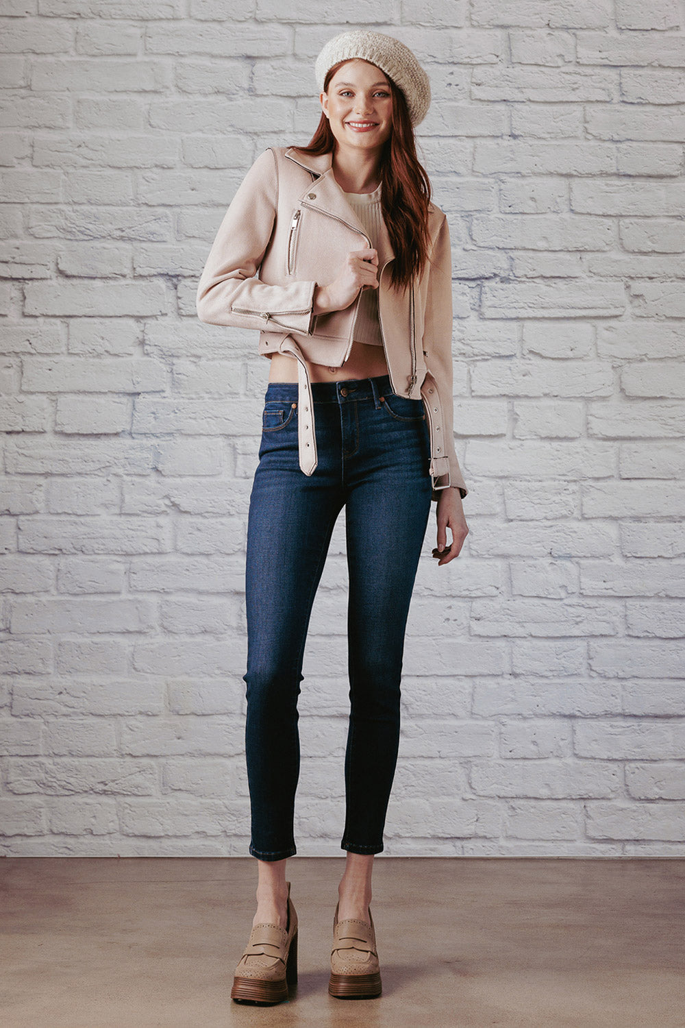 Mid Rise Skinny Jeans