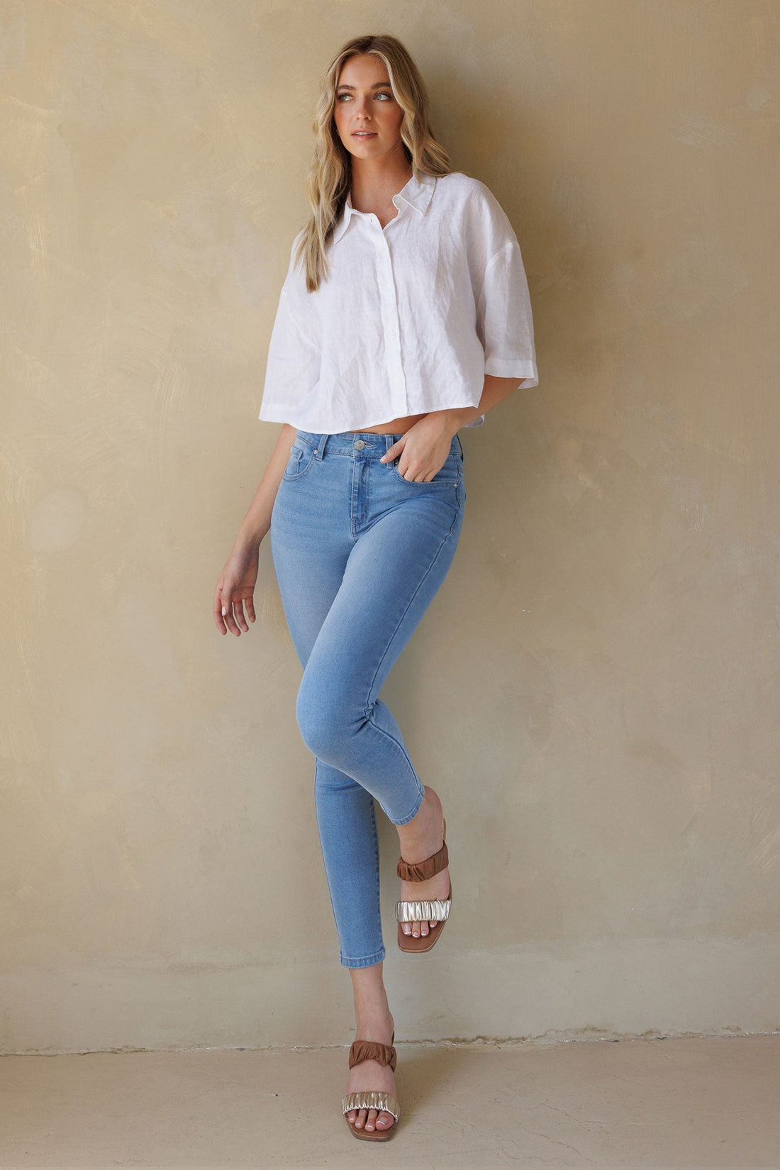 High Rise Classic Skinny Jeans