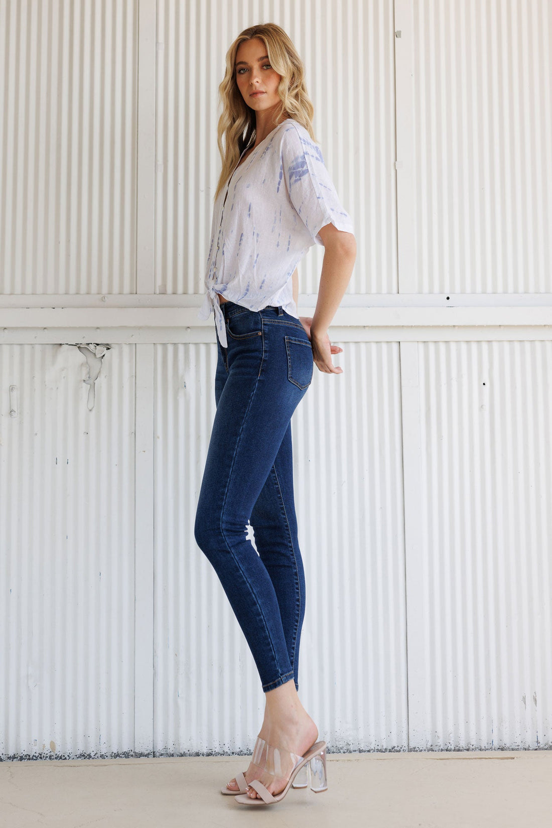 High Rise Classic Skinny Jeans
