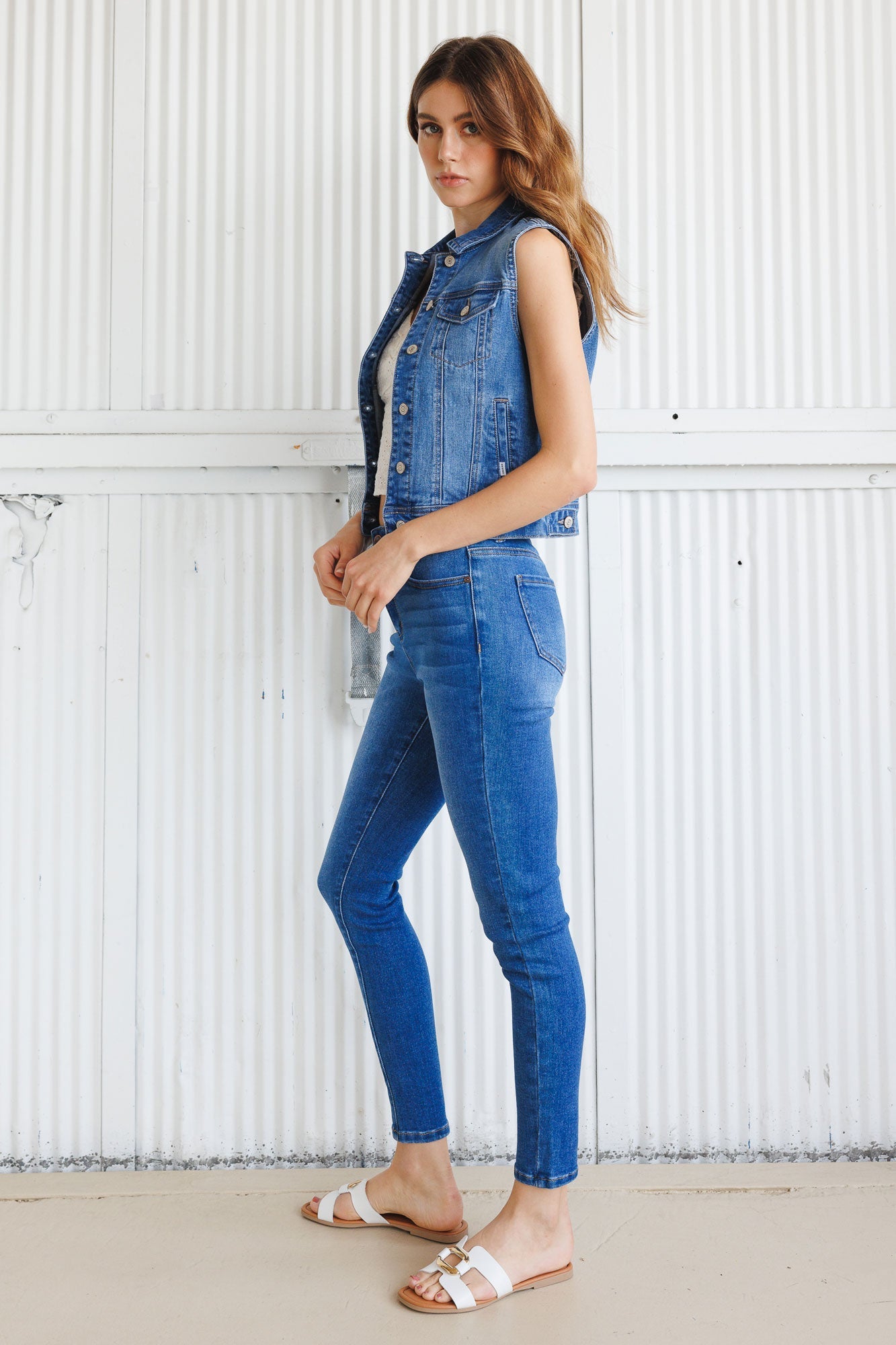 High Rise Skinny Jeans