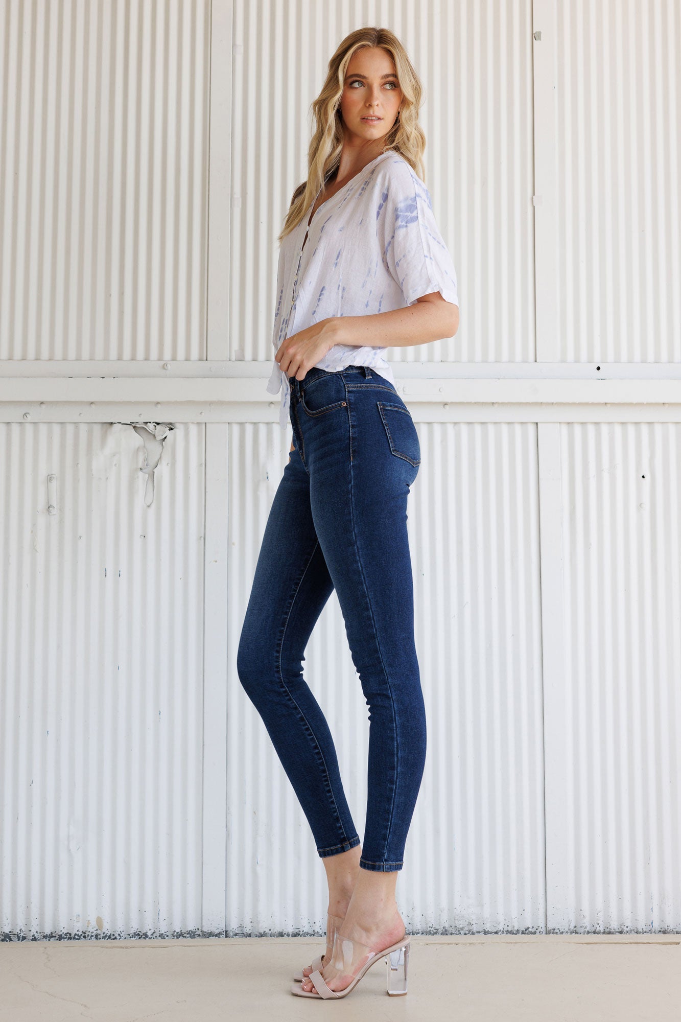 High Rise Classic Skinny Jeans