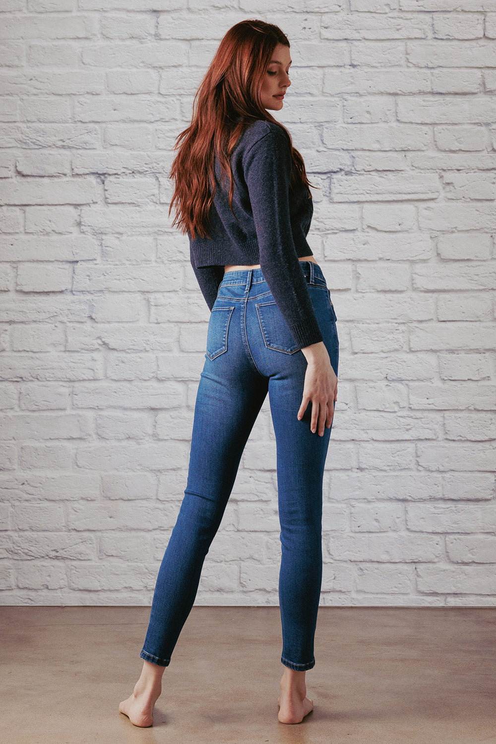 Mid Rise Skinny Jeans