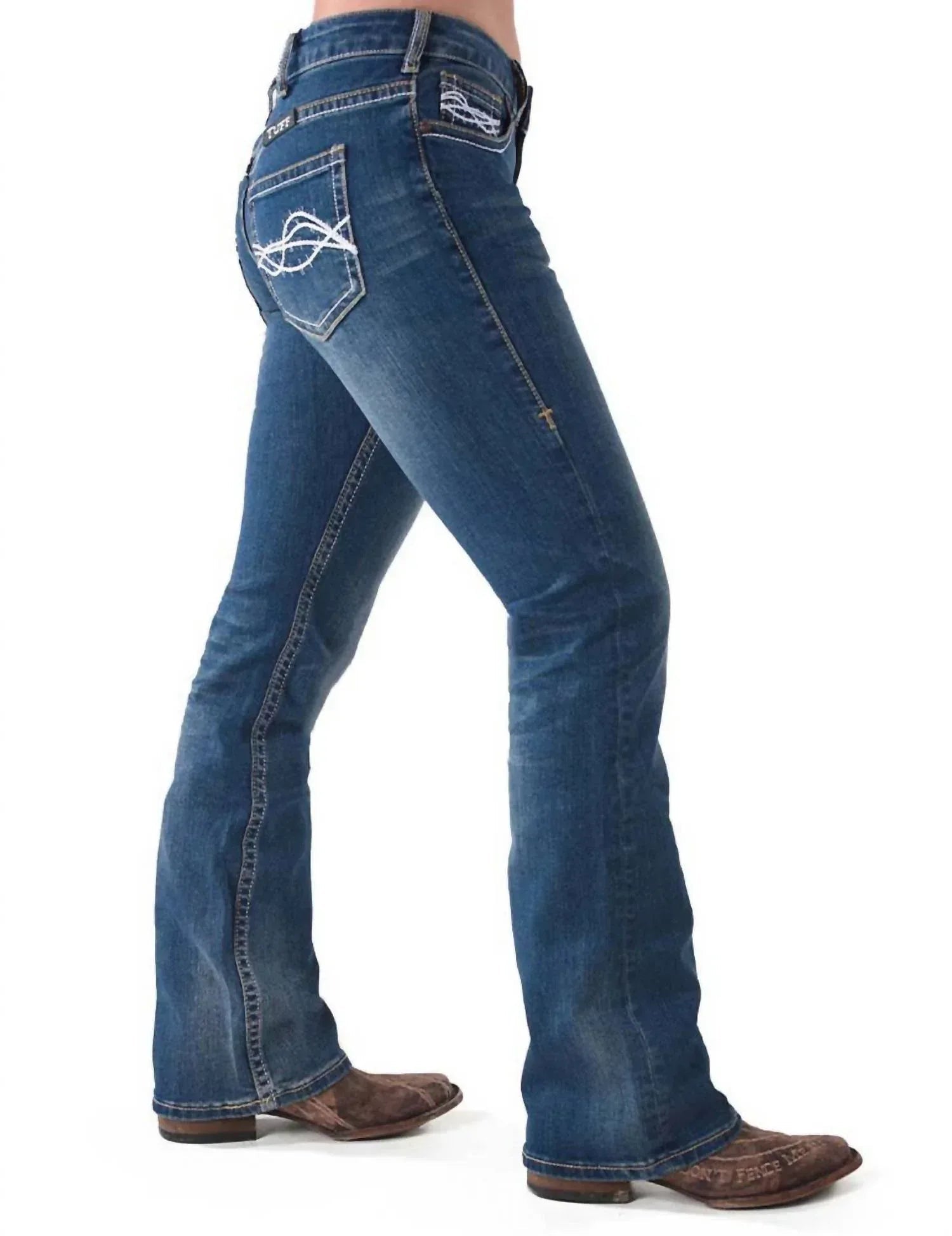 Don't Fence Me In Bootcut Jeans