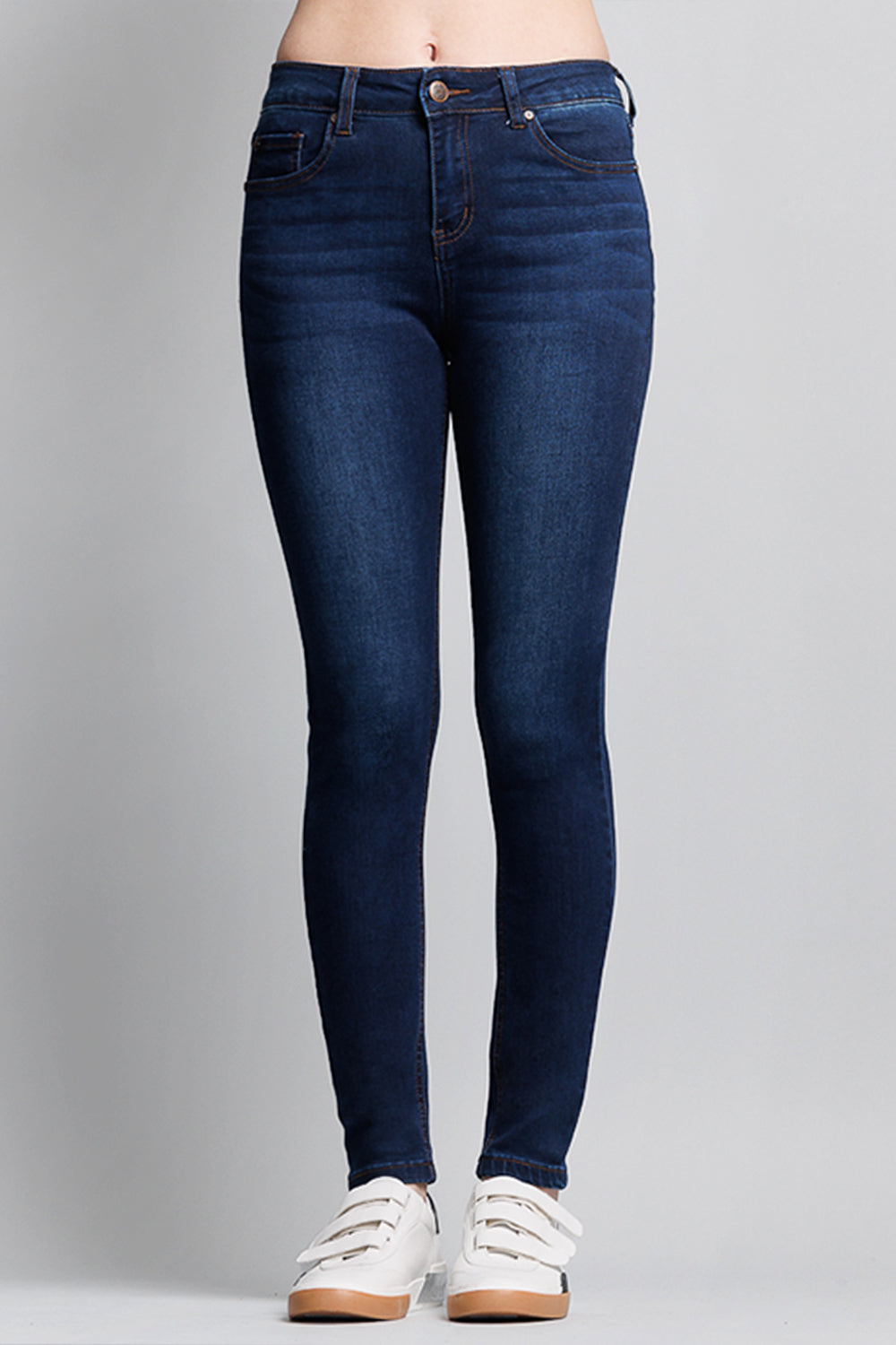 High Rise Classic Ankle Skinny Jeans
