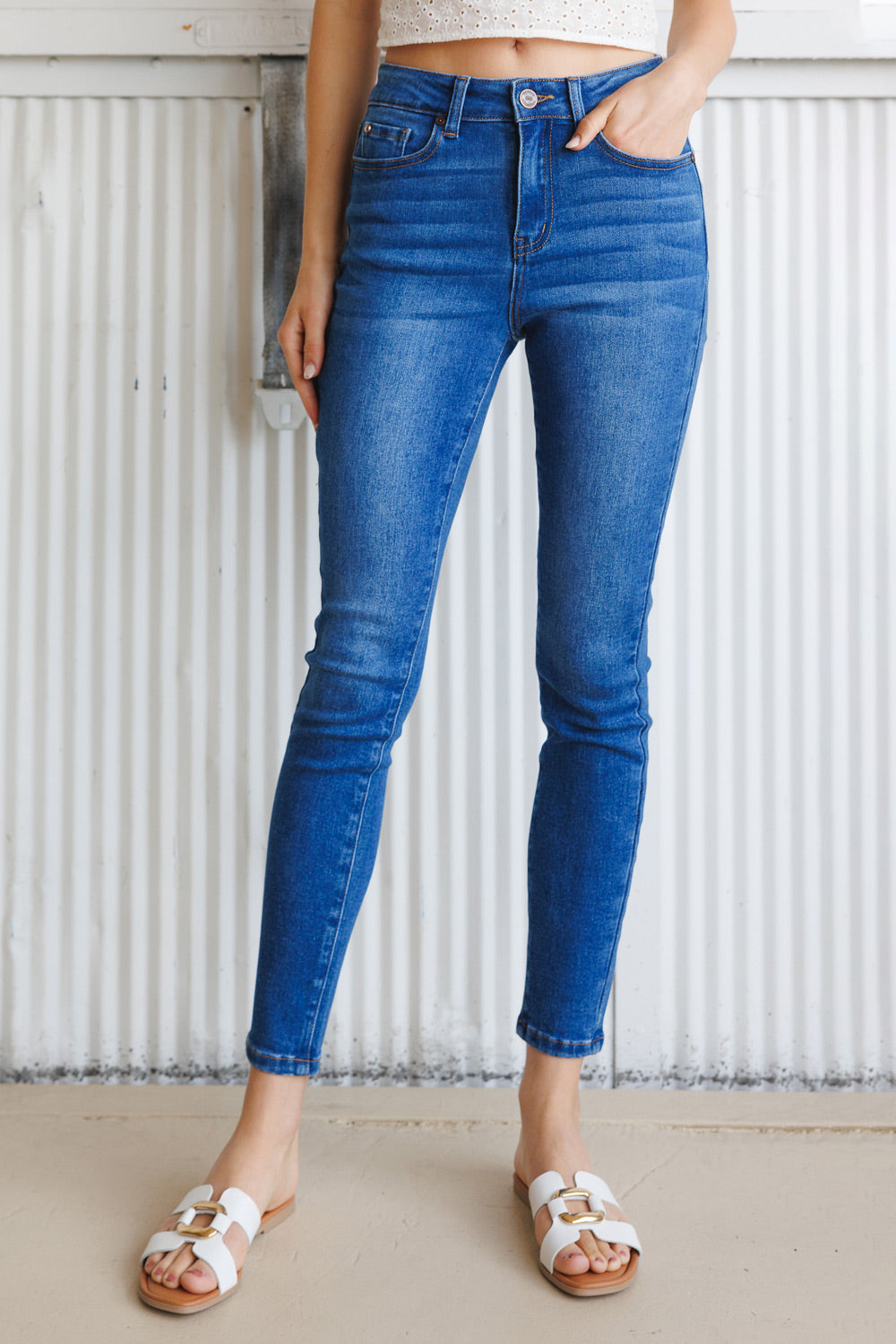 High Rise Skinny Jeans
