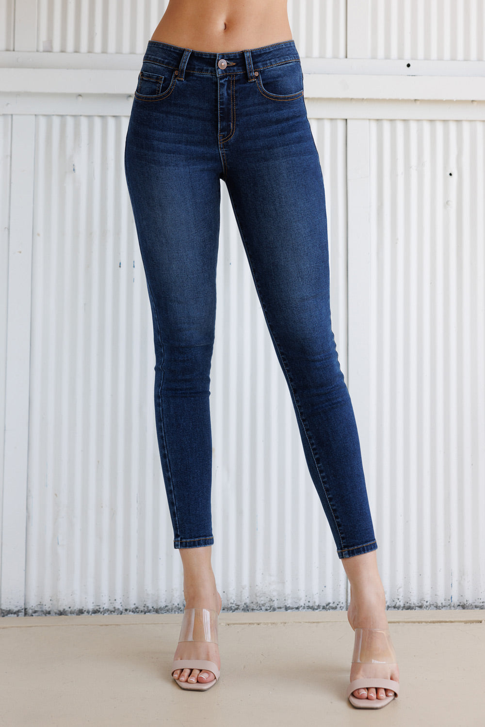 High Rise Classic Skinny Jeans