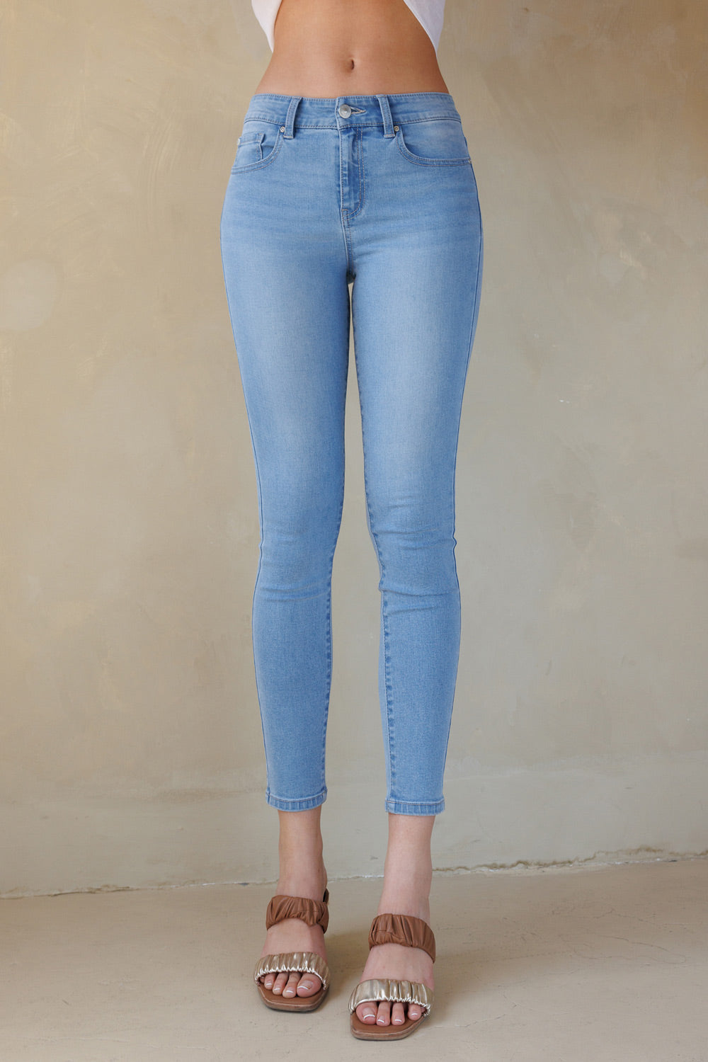 High Rise Classic Skinny Jeans