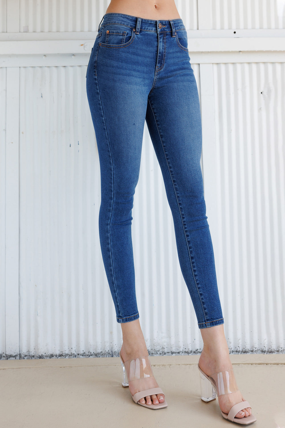 High Rise Classic Skinny Jeans