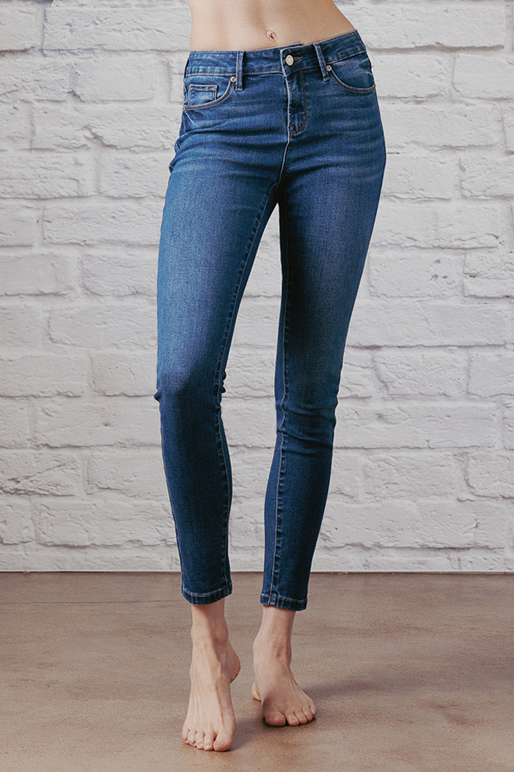 Mid Rise Skinny Jeans