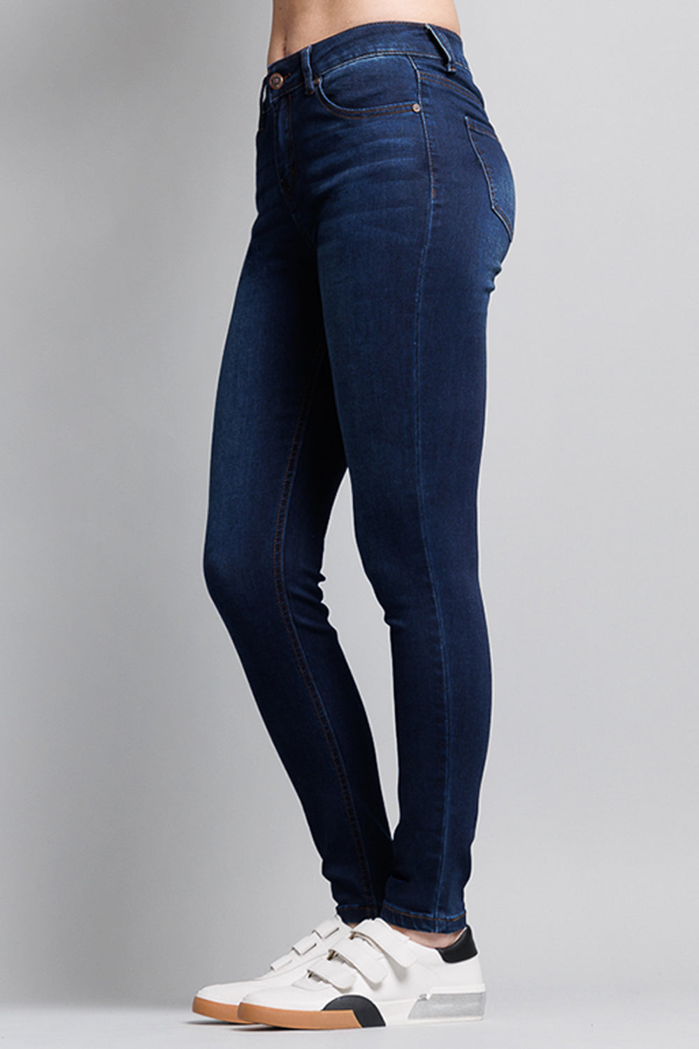 High Rise Classic Ankle Skinny Jeans