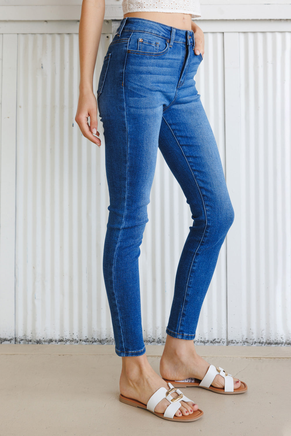 High Rise Skinny Jeans