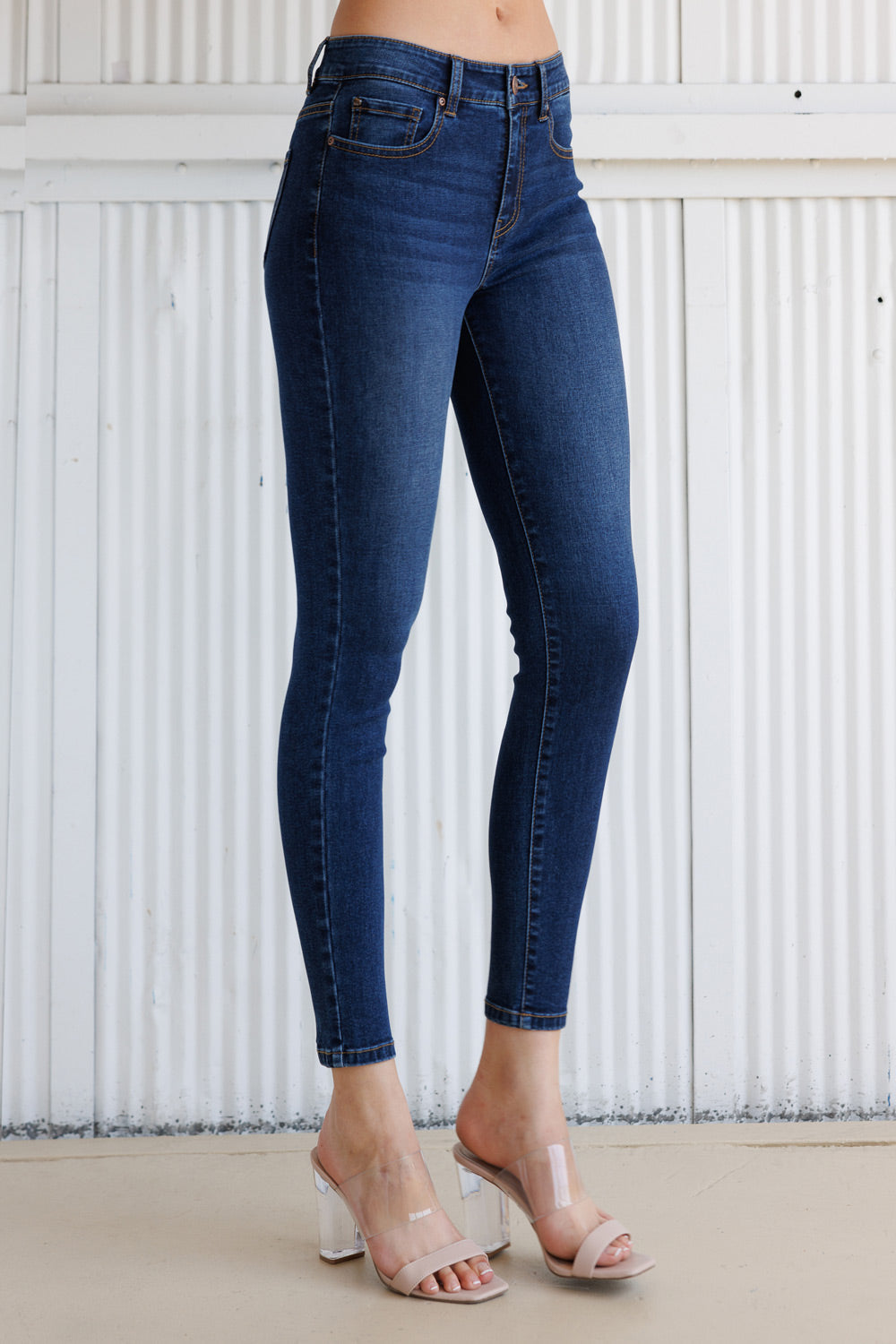 High Rise Classic Skinny Jeans