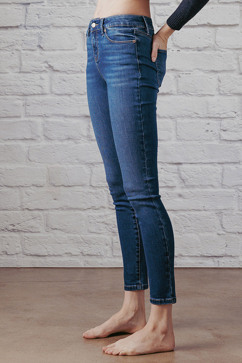 Mid Rise Skinny Jeans