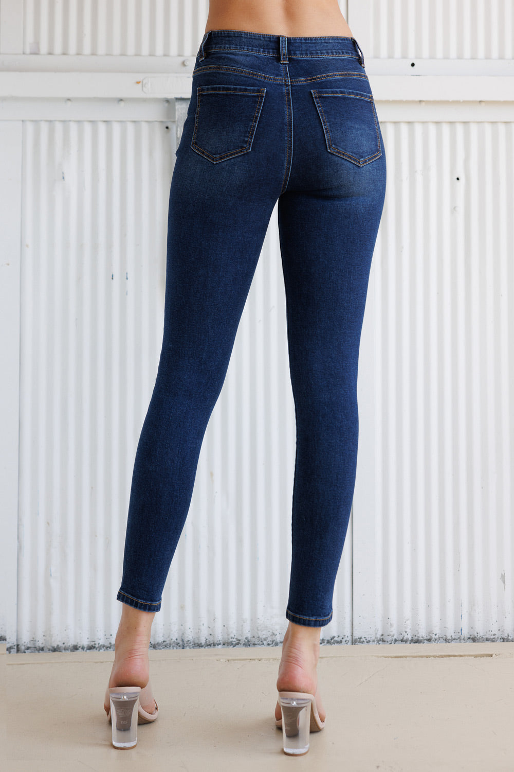 High Rise Classic Skinny Jeans