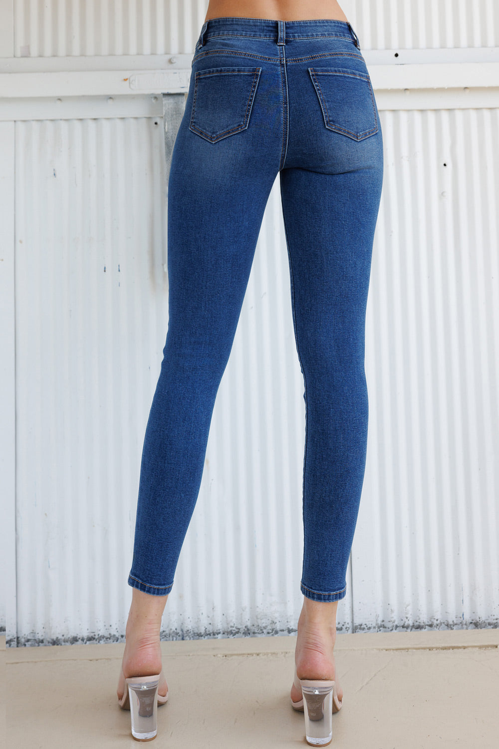 High Rise Classic Skinny Jeans