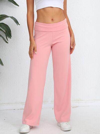 Elastic Waist Wide Leg Pants for Comfortable Everyday Wear