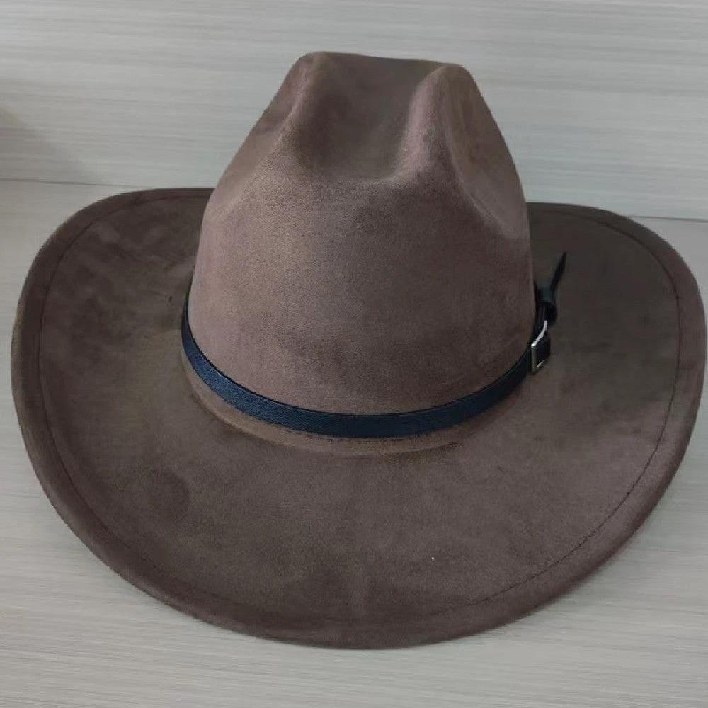 Men's Curved Edge Western Cowboy Hat