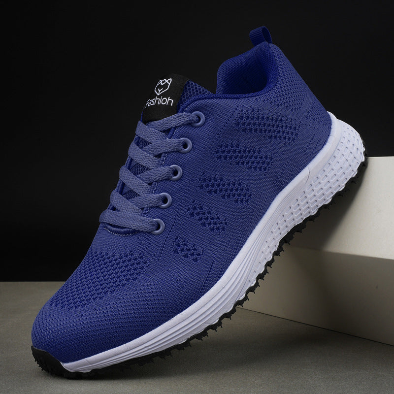 Women's Plus Size Spring And Autumn Sneakers Women's Fly-kit Mesh Women's Shoes
