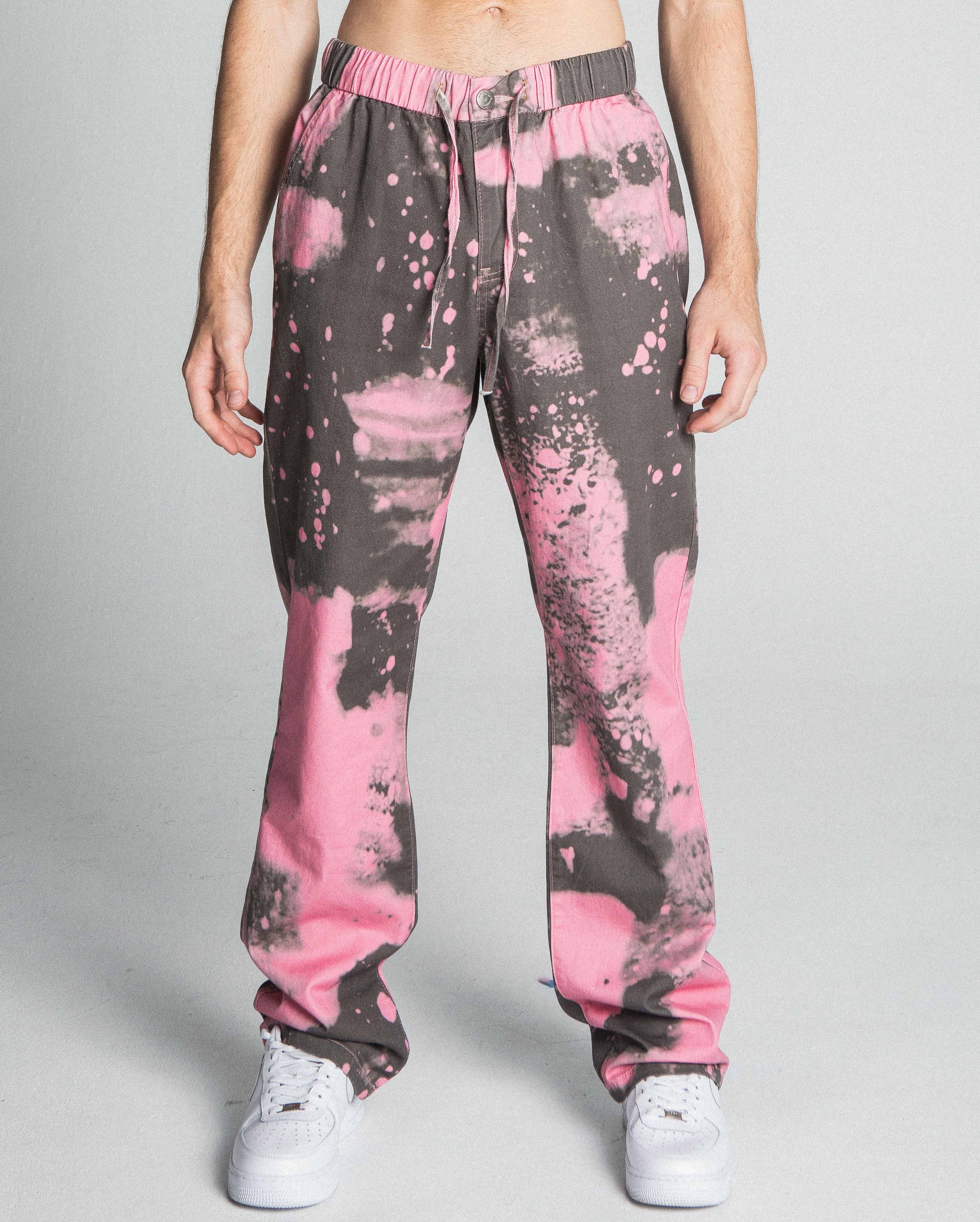 AJ04SK COLOR DYE STACKED JEANS