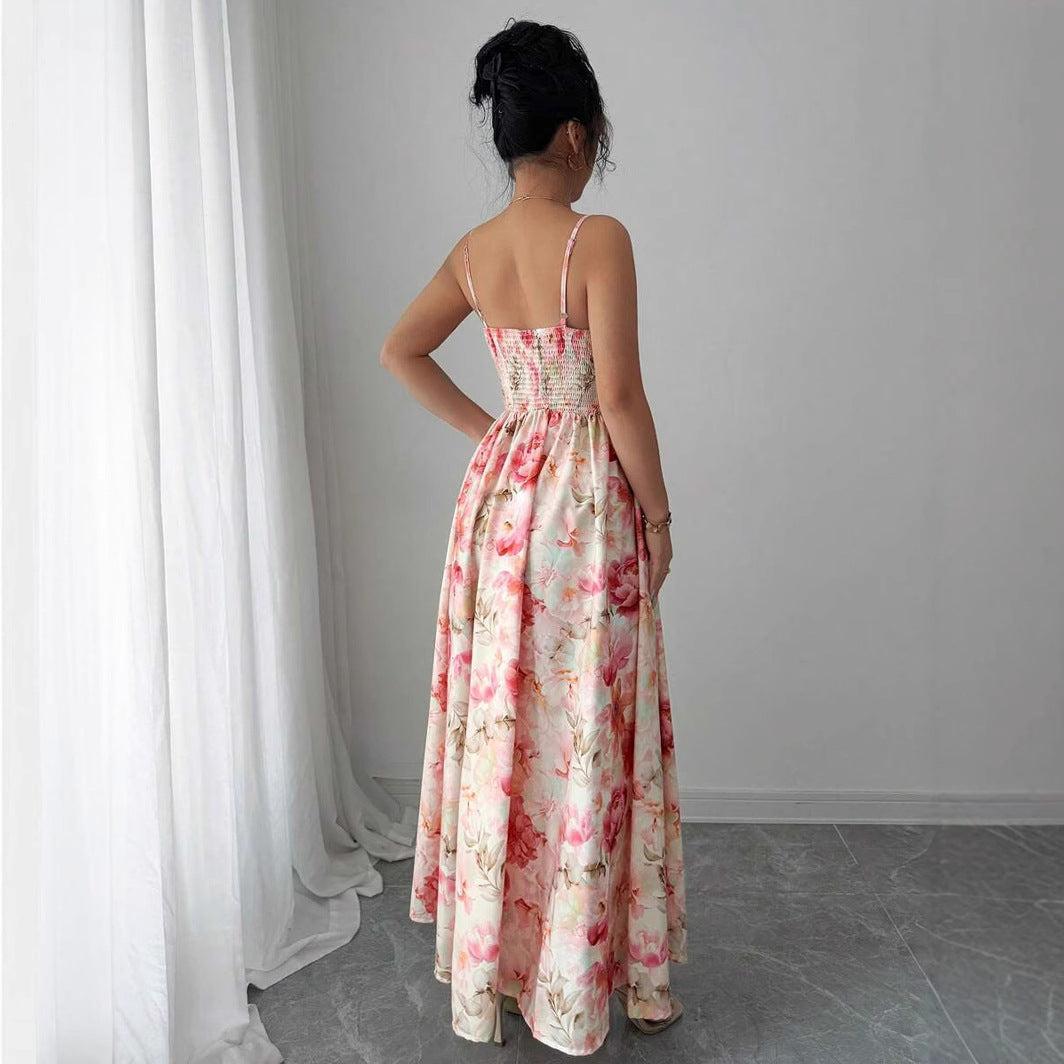 Women’s Strapless Off Shoulder Elegant Long Evening Fairy Dress