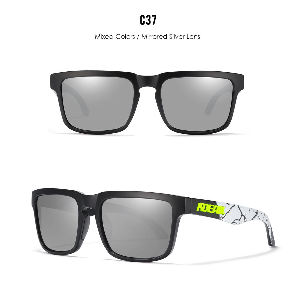 Unisex Polarized Ultra Light Driving Sunglasses Colorful Lens
