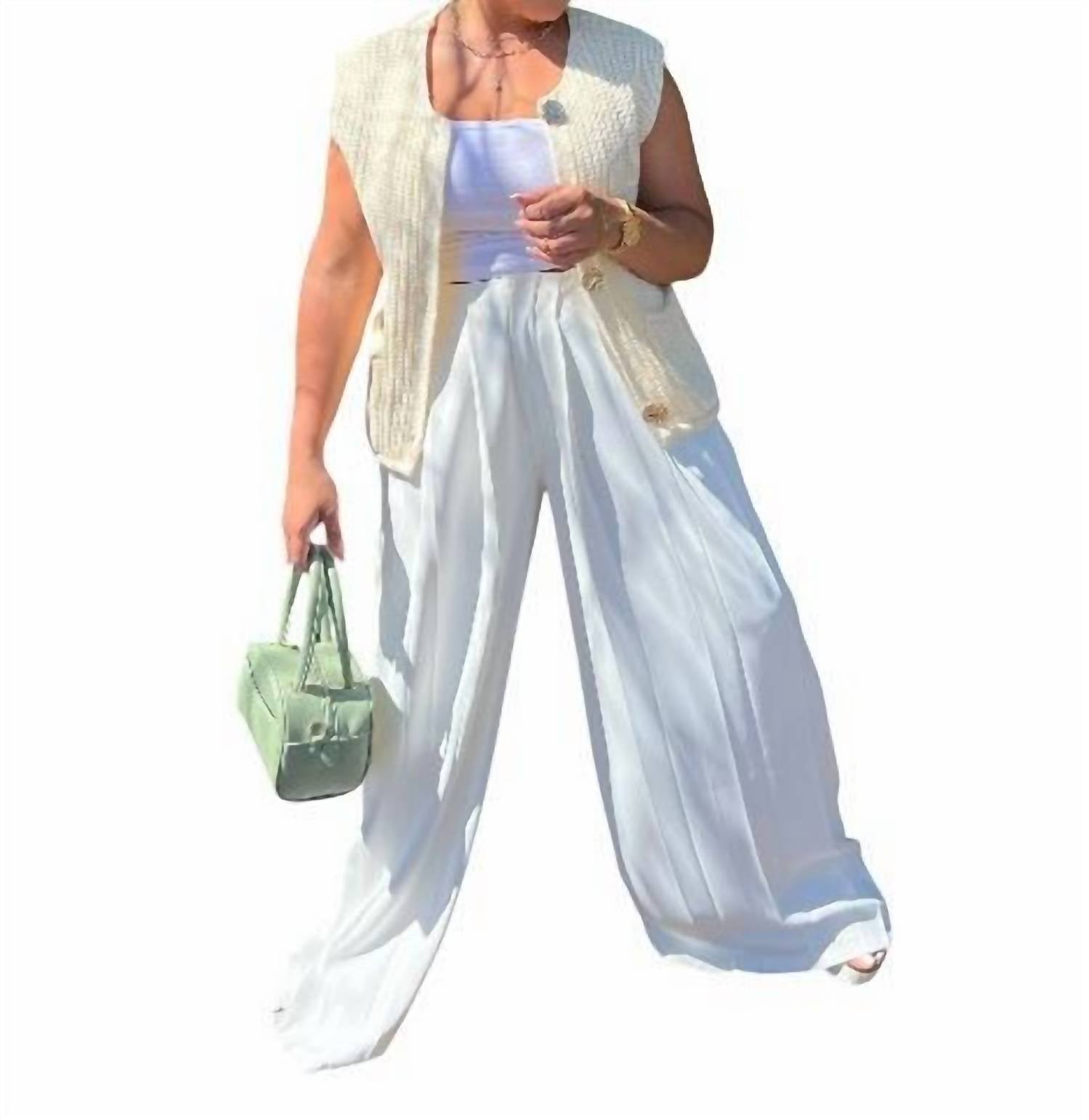 Wide Leg Trousers