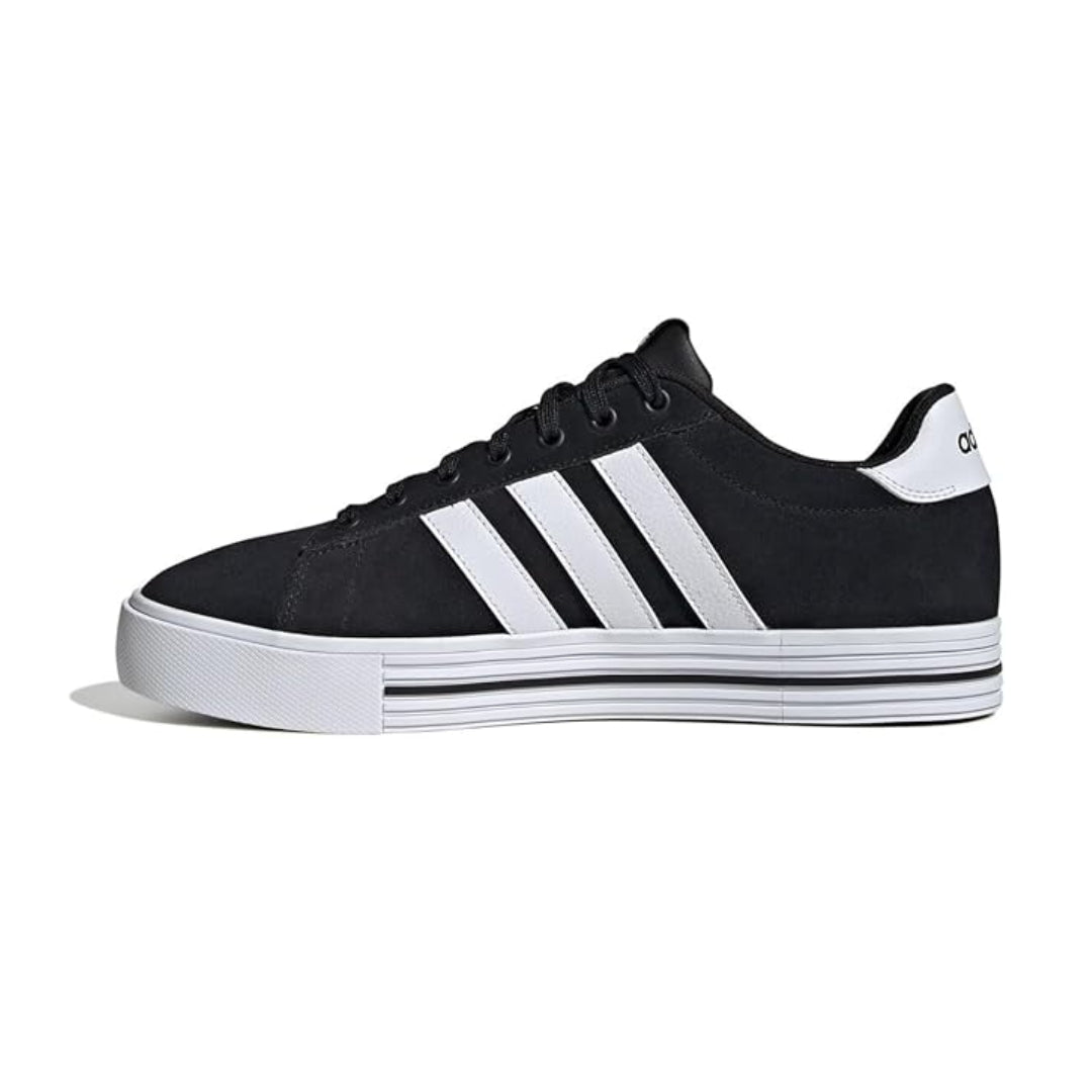 adidas Men's Daily 4.0 Sneaker - Black/White/White