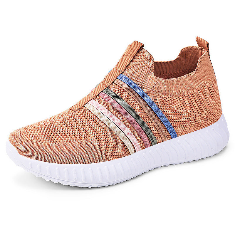 Women's Casual Shoes Breathable Mesh Surface Plus Size Soft Bottom Pumps