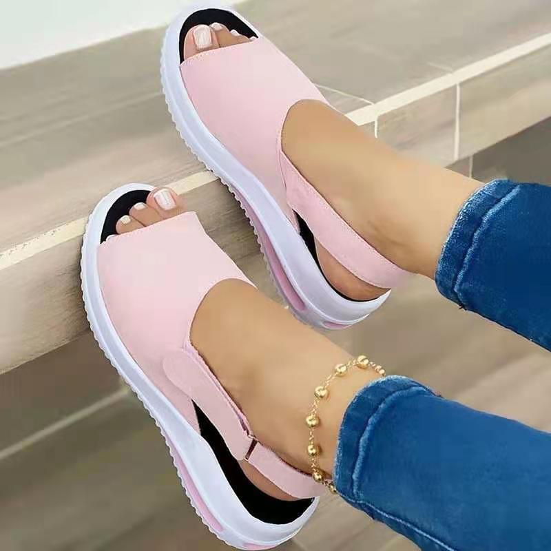 Velcro Fish Mouth Sandals