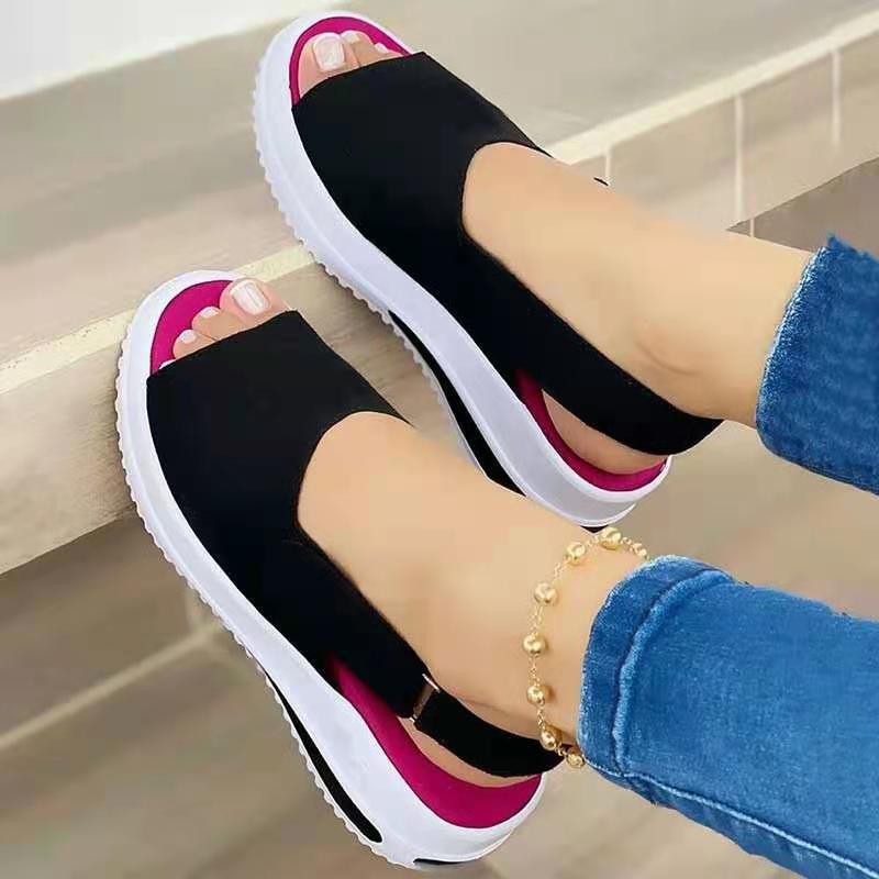 Velcro Fish Mouth Sandals