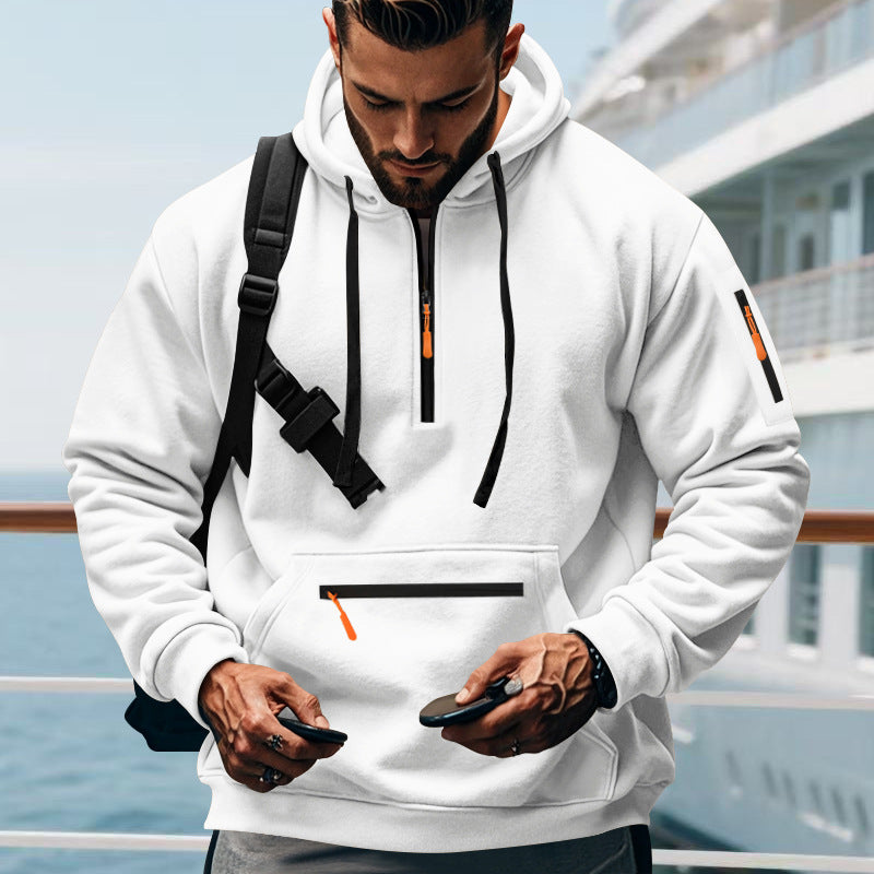 hoodie with zipper with multiple color options