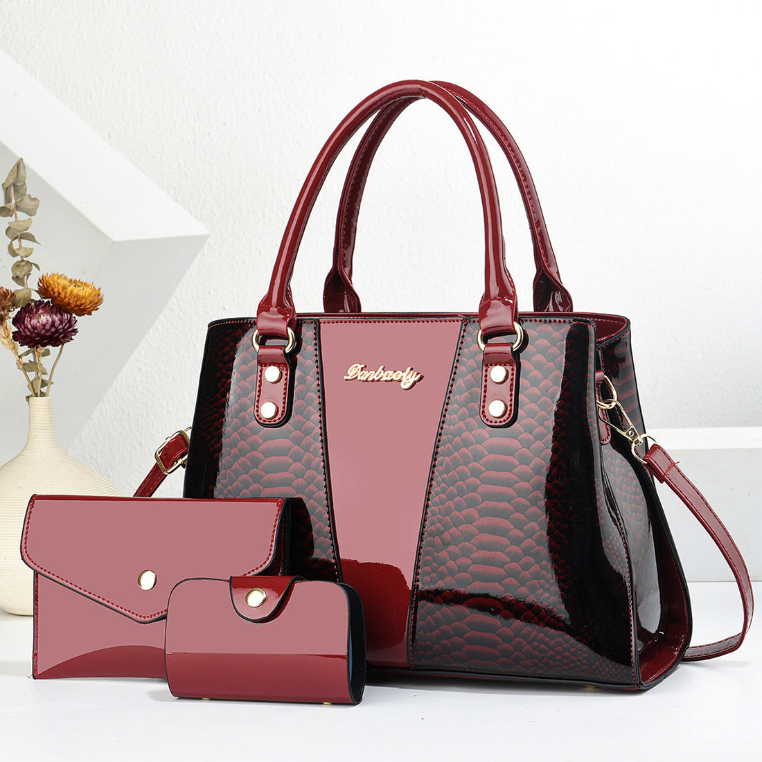 Large-capacity Trendy Shouldercrossbody Tote Bag