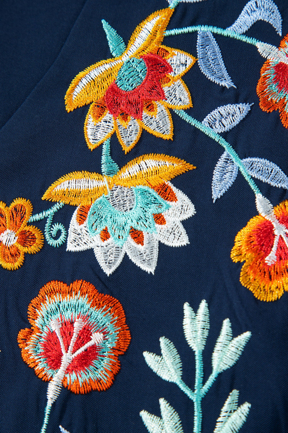 Erin Embroidered Detail Babydoll Blouse