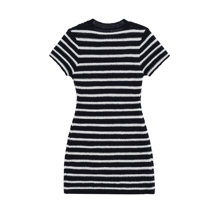 Design Sense Unique Versatile Fitted Slim Casual Dress