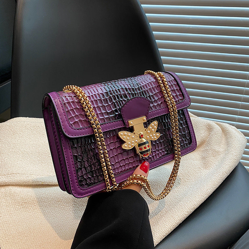 Fashion Women's Bag Chain Crossbody See size chart under “more details”