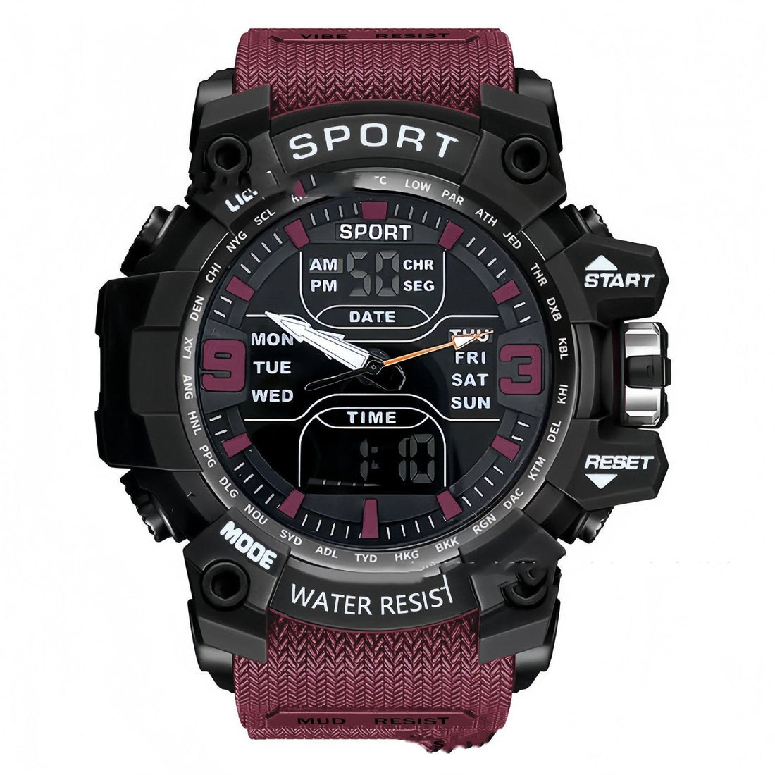 Stylish Technology Sports Luminous Men's Electronic Watch