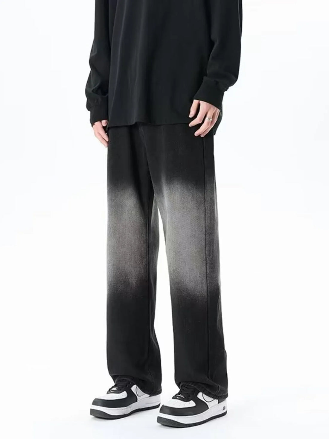 Men's Full Size Loose Fit Jeans Plus Size