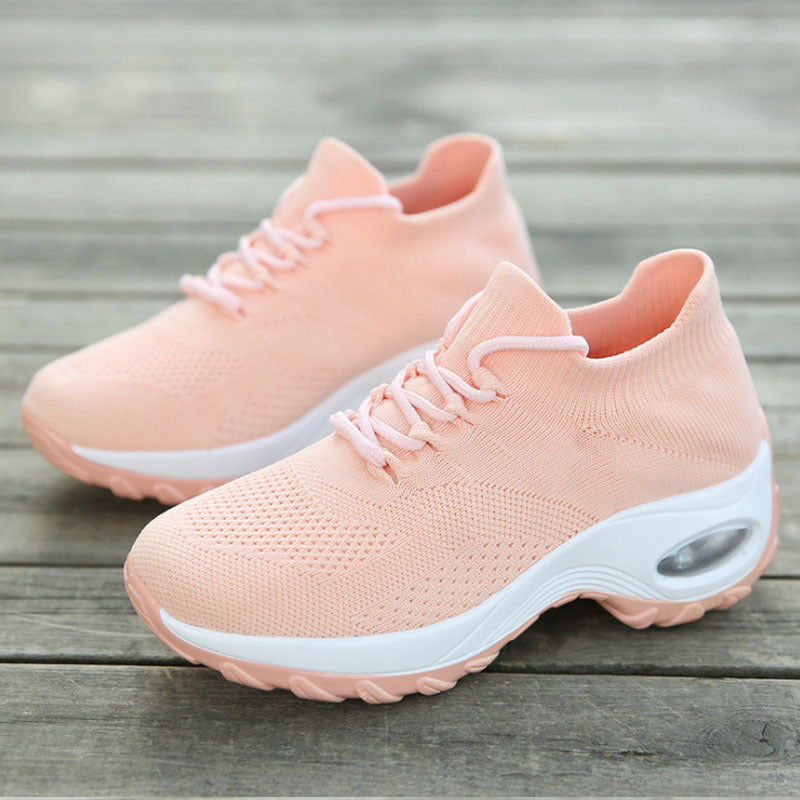 Women's Flying Knit Platform Sneakers