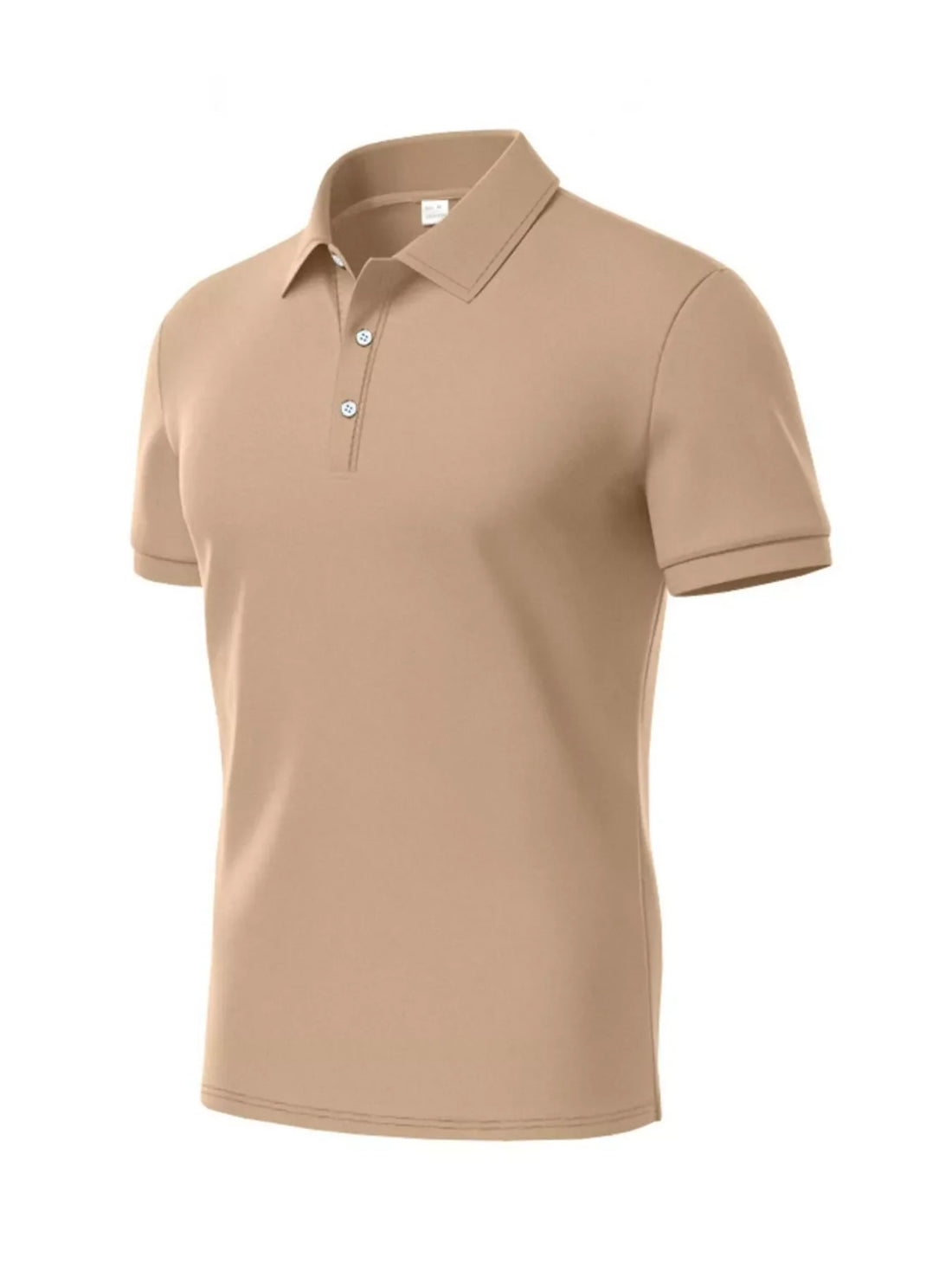 Men's Full Size Slim-Fit Short Sleeve Polo Plus Size