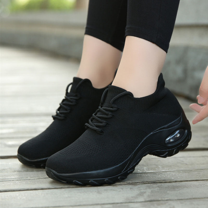 Women's Flying Knit Platform Sneakers