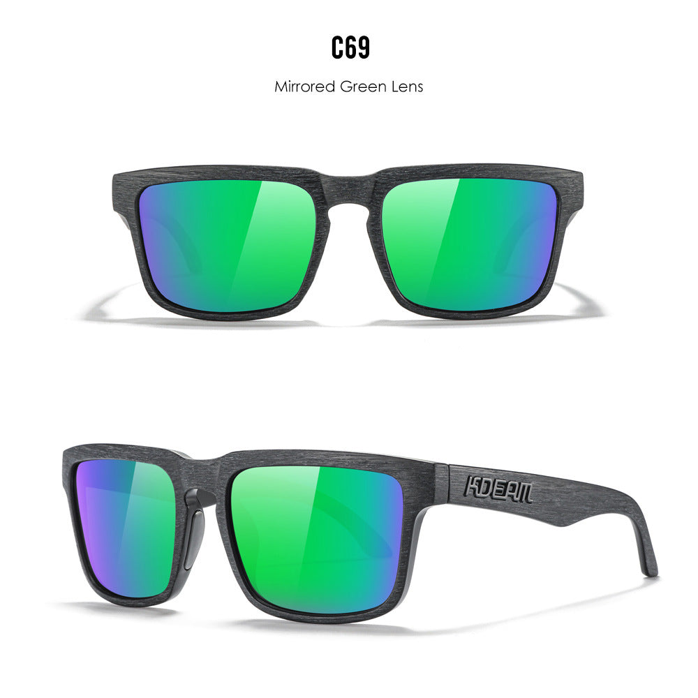 Unisex Polarized Ultra Light Driving Sunglasses Colorful Lens