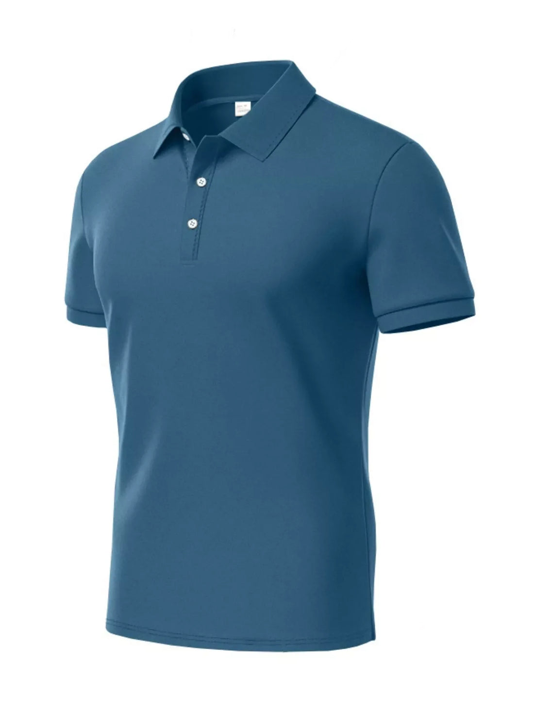 Men's Full Size Slim-Fit Short Sleeve Polo Plus Size