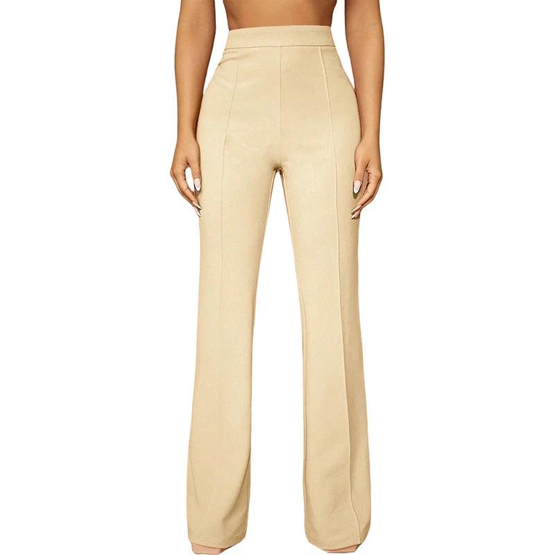 High Waist All-matching Fashion Business Commute Fall Women's Clothing Casual Business Pants Trousers