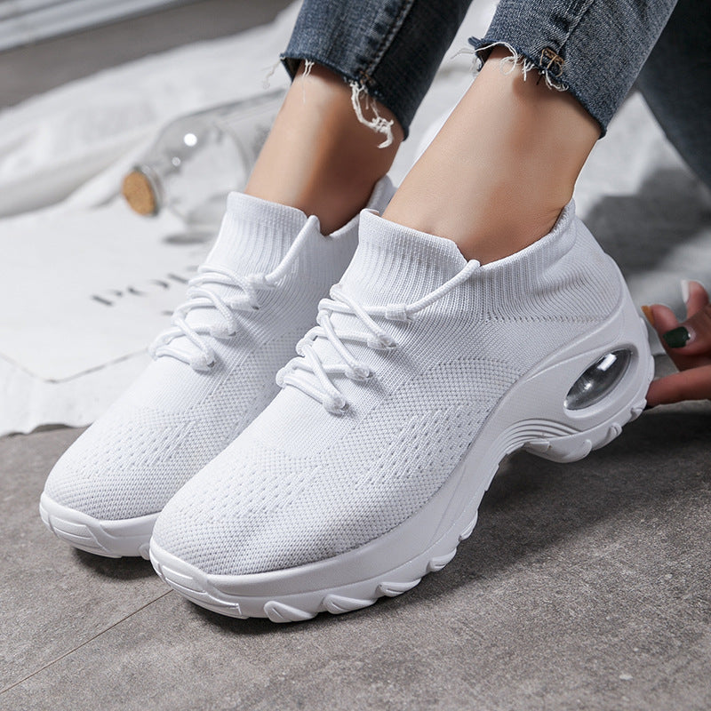 Women's Flying Knit Platform Sneakers