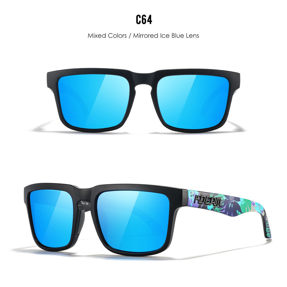 Unisex Polarized Ultra Light Driving Sunglasses Colorful Lens