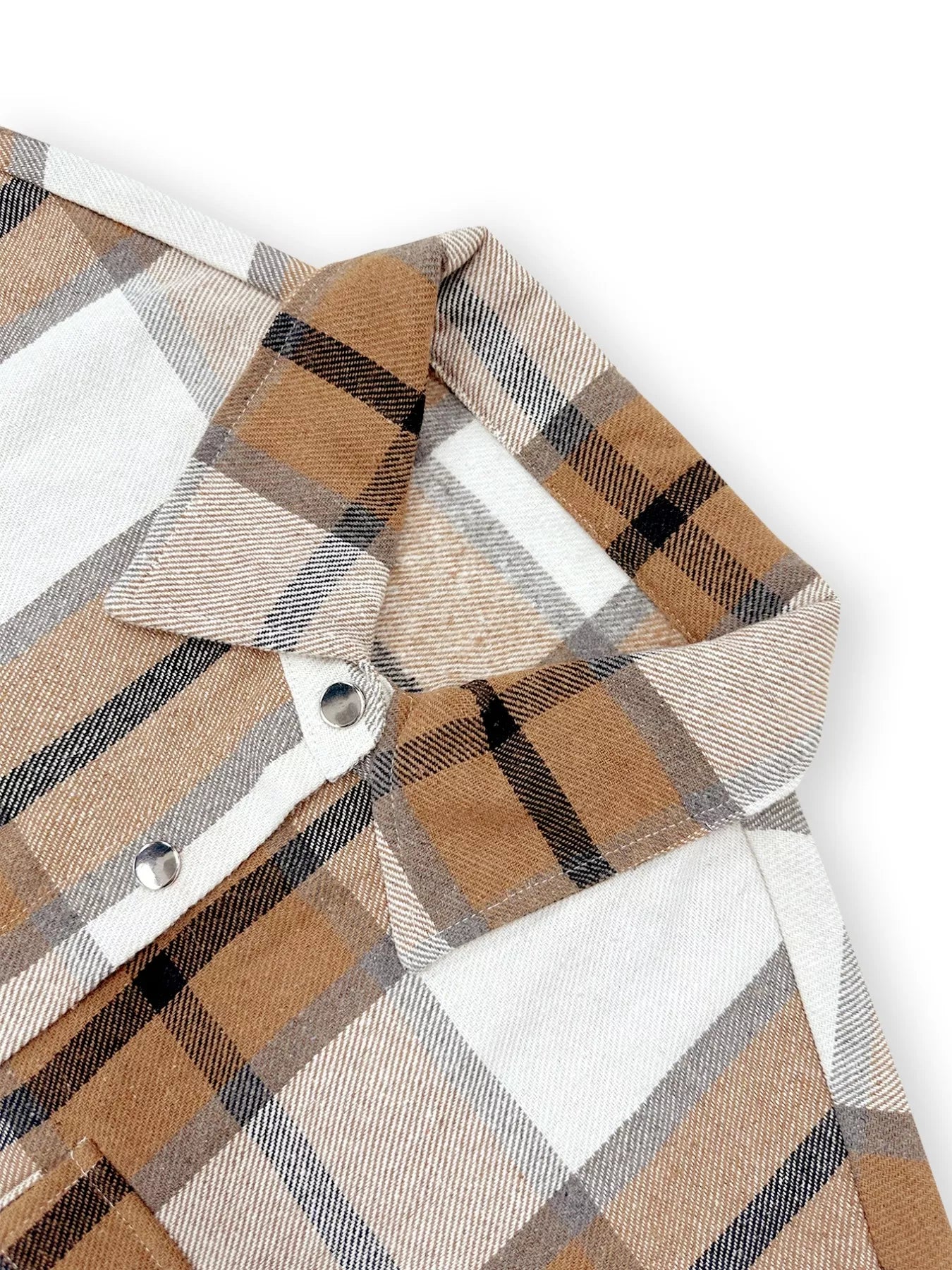 Plus Size Casual Plaid Button-Down Shirt See size chart under “more details”