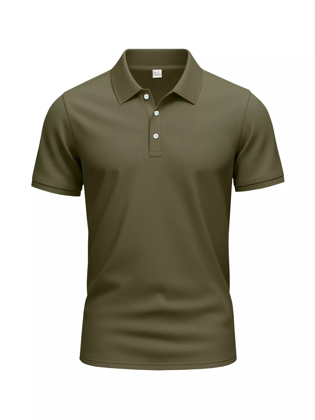 Men's Full Size Slim-Fit Short Sleeve Polo Plus Size