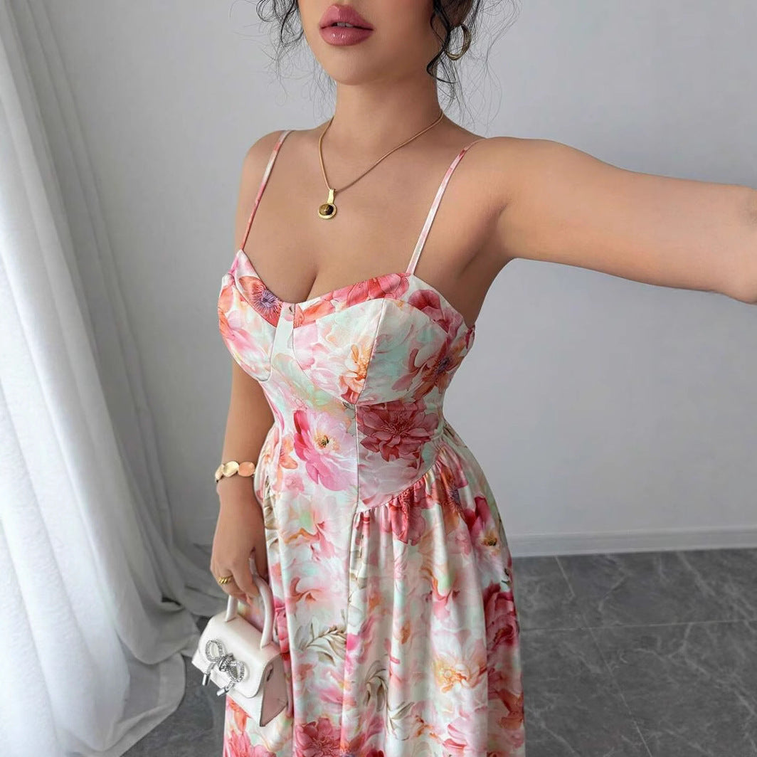 Women’s Strapless Off Shoulder Elegant Long Evening Fairy Dress