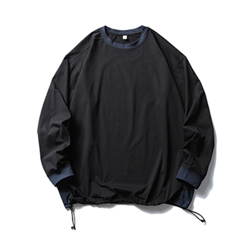 Unisex Loose Long Sleeve Quick Dry Sun Protection T-Shirt